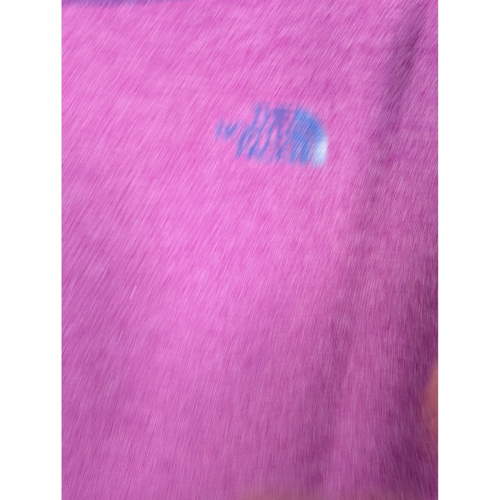 The North Face Shirt Womens Large‎ Purple FlashDry Short Sleeve Athletic Running - Picture 4 of 11